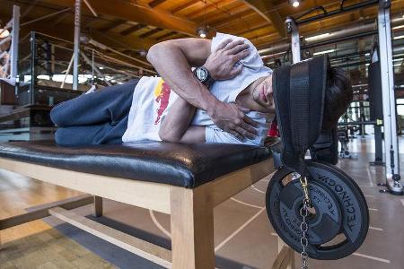 Carlos Sainz - Fitness-Training - Formel 1 - 2017