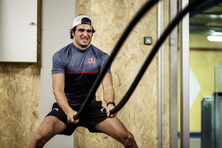 Carlos Sainz - Fitness-Training - Formel 1 - 2017