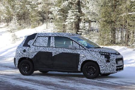 Erlkönig Citroen C3 Picasso Nachfolger