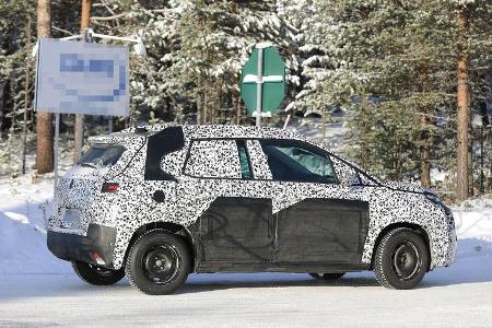 Erlkönig Citroen C3 Picasso Nachfolger