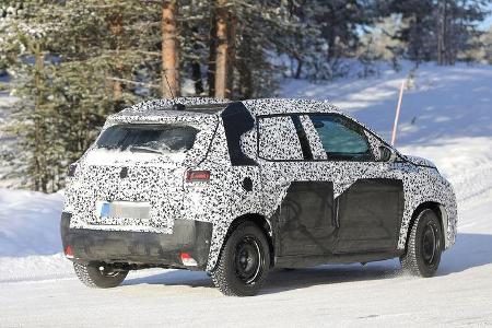 Erlkönig Citroen C3 Picasso Nachfolger