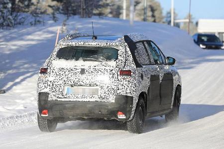 Erlkönig Citroen C3 Picasso Nachfolger