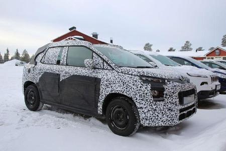 Erlkönig Citroen C3 Picasso Nachfolger