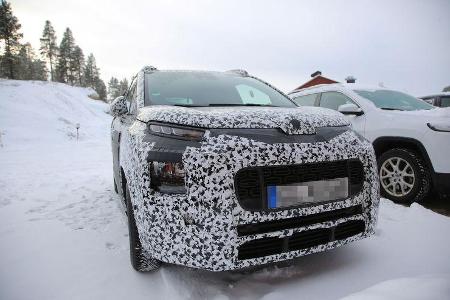 Erlkönig Citroen C3 Picasso Nachfolger