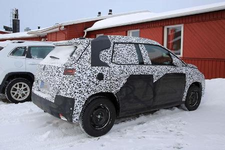 Erlkönig Citroen C3 Picasso Nachfolger
