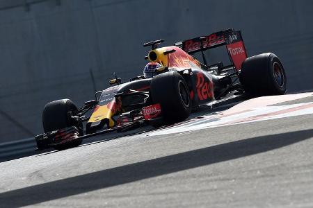 Max Verstappen - Red Bull - Pirelli-Test - Abu Dhabi