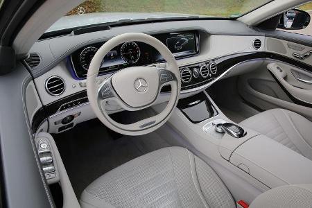 Mercedes S 500 e, Cockpit