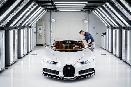 Bugatti Atelier Molsheim Produktion Fertigung Fabrik