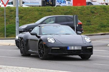 Erlkönig Porsche 911 Cabrio