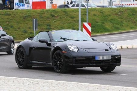 Erlkönig Porsche 911 Cabrio