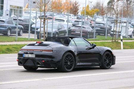 Erlkönig Porsche 911 Cabrio