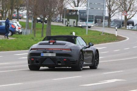 Erlkönig Porsche 911 Cabrio