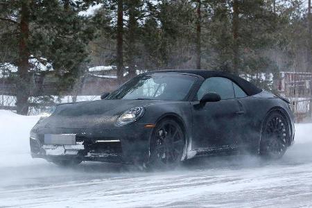 Porsche 911 Cabrio Erlkönig