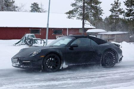 Porsche 911 Cabrio Erlkönig