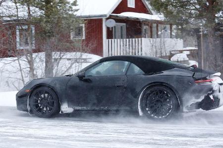 Porsche 911 Cabrio Erlkönig