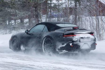 Porsche 911 Cabrio Erlkönig