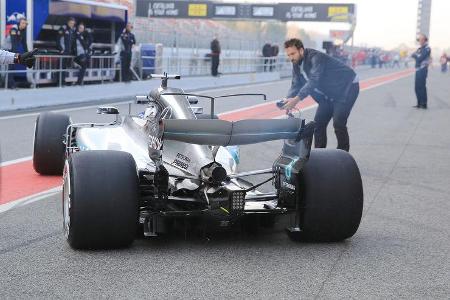 Valtteri Bottas - Mercedes - F1-Test - Barcelona - 27. Februar 2017
