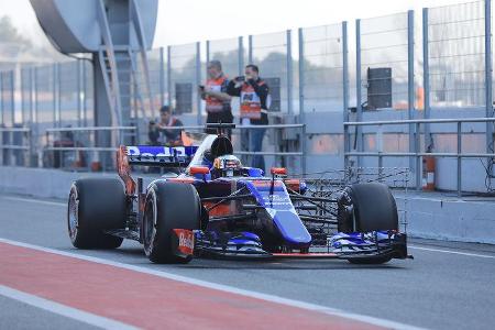 Carlos Sainz Jr. - Toro Rosso - F1-Test - Barcelona - 27. Februar 2017