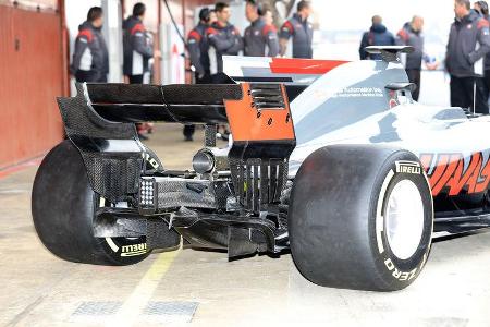Kevin Magnussen - HaasF1 - F1-Test - Barcelona - 27. Februar 2017