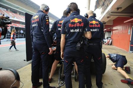 Red Bull - F1-Test - Barcelona - 27. Februar 2017