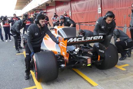 Fernando Alonso - McLaren - F1-Test - Barcelona - 27. Februar 2017