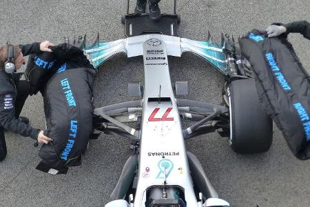 Valtteri Bottas - Mercedes - F1-Test - Barcelona - 27. Februar 2017