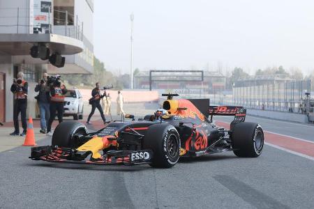 Daniel Ricciardo - Red Bull - F1-Test - Barcelona - 27. Februar 2017