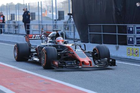 Kevin Magnussen - HaasF1 - F1-Test - Barcelona - 27. Februar 2017