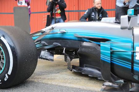 Valtteri Bottas - Mercedes - F1-Test - Barcelona - 27. Februar 2017