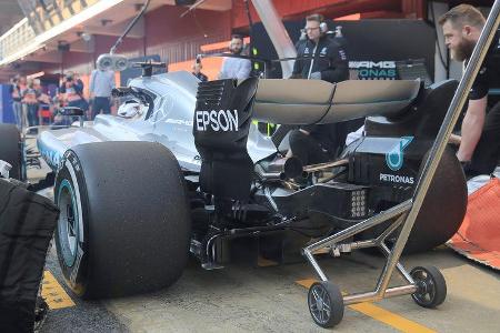 Valtteri Bottas - Mercedes - F1-Test - Barcelona - 27. Februar 2017