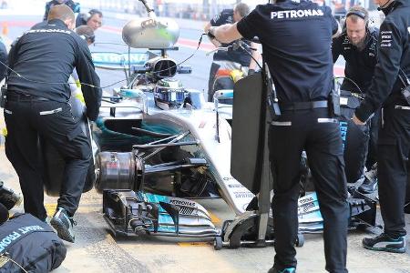 Valtteri Bottas - Mercedes - F1-Test - Barcelona - 27. Februar 2017