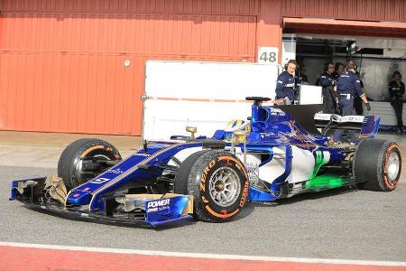 Marcus Ericsson - Sauber - F1-Test - Barcelona - 27. Februar 2017
