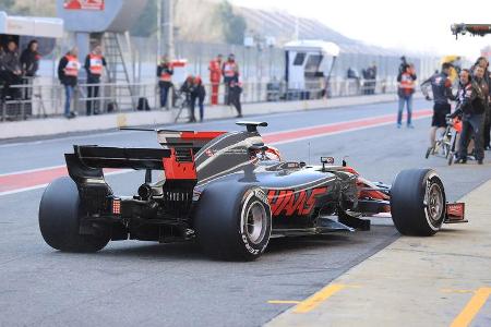 Kevin Magnussen - HaasF1 - F1-Test - Barcelona - 27. Februar 2017