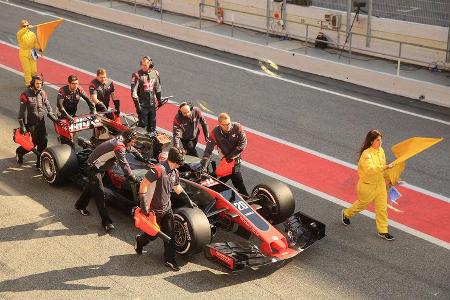 Kevin Magnussen - HaasF1 - F1-Test - Barcelona - 27. Februar 2017