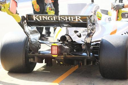 Sergio Perez - Force India - F1-Test - Barcelona - 27. Februar 2017