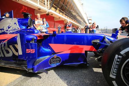 Carlos Sainz - Toro Rosso - F1-Test - Barcelona - 27. Februar 2017