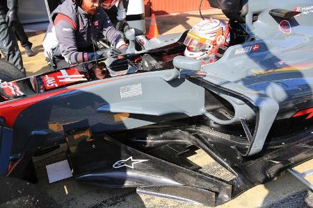 Kevin Magnussen - HaasF1 - F1-Test - Barcelona - 27. Februar 2017