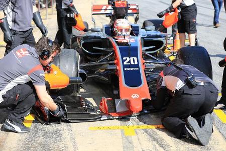 Kevin Magnussen - HaasF1 - F1-Test - Barcelona - 27. Februar 2017