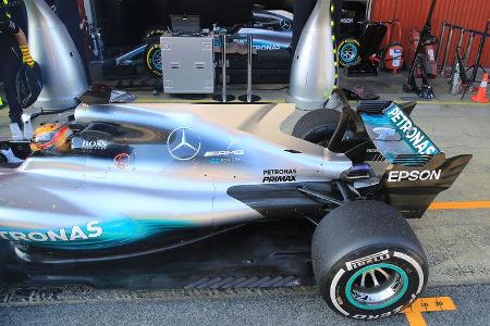 Lewis Hamilton - Mercedes - F1-Test - Barcelona - 27. Februar 2017