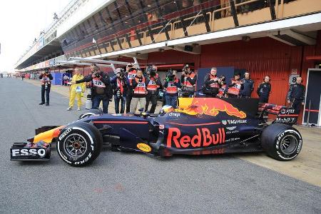 Daniel Ricciardo - Red Bull - F1-Test - Barcelona - 27. Februar 2017