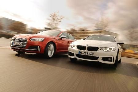 Audi S5 Sportback 3.0 TFSI, BMW 440i Gran Coupé xDrive M Sport Audi S5 Sportback 3.0 TFSI, BMW 440i Gran Coupé xDrive M Sport