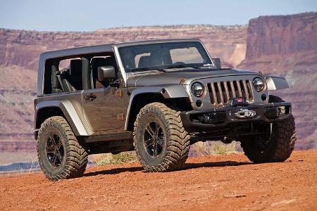 Moab Easter Jeep Safari: Trailhawk, Mopar Recon, Flattop, Sand Trooper, Stitch und Flattop