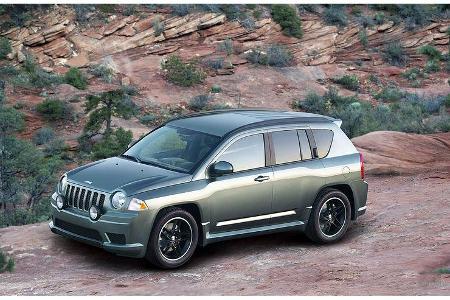 Letztes Showcar-Konzept des Jeep Patriot vor dem Serienanlauf, 2005 vorgestellt.