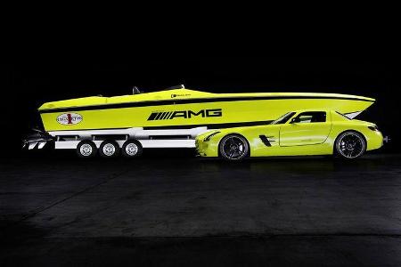 Cigarette AMG Electric Drive concept