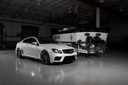Mercedes C63 AMG Black Series Speedboot