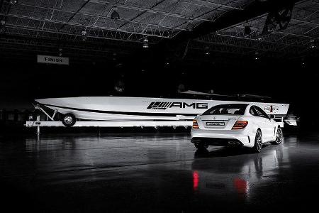 Mercedes C63 AMG Black Series Speedboot
