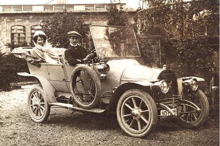 1911: Opel 6/16 PS Torpedo-Doppel-Phaeton.