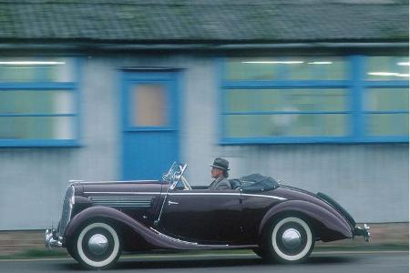1937: Opel Super 6 Gläser Cabriolet.