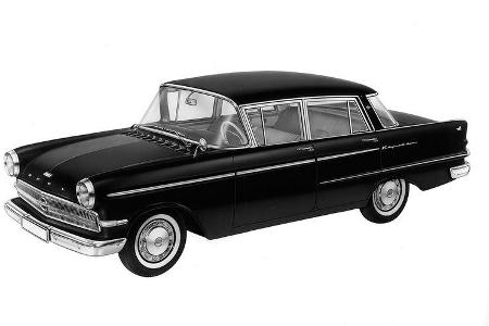 1959: Opel Kapitän P2, von 1959-1964 gebaut.