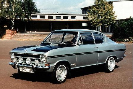 1966: Opel Kadett B Coupé Rallye, 1966 bis 1973.